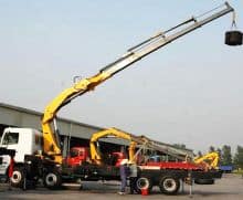XCMG Official 16 Ton New Hydraulic Knuckle Boom Truck Crane Trailer Crane SQ16ZK4Q Price